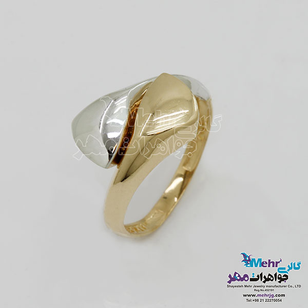 انگشتر طلا - طرح هندسی