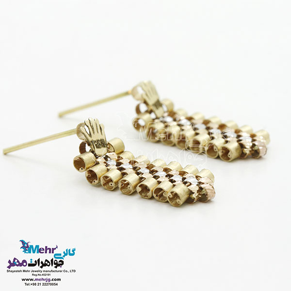 گوشواره طلا - طرح رولکس