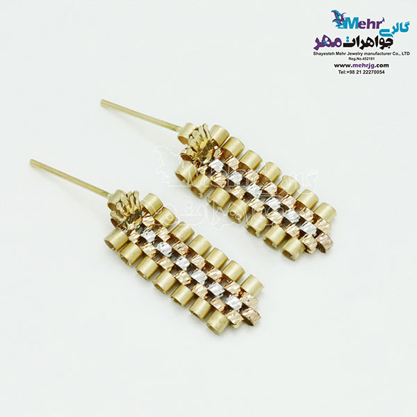 گوشواره طلا - طرح رولکس