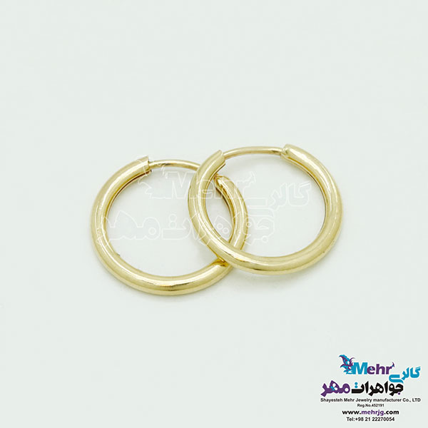 گوشواره طلا - طرح حلقه‌ای