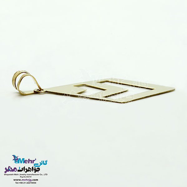 آویز طلا - طرح پیکان