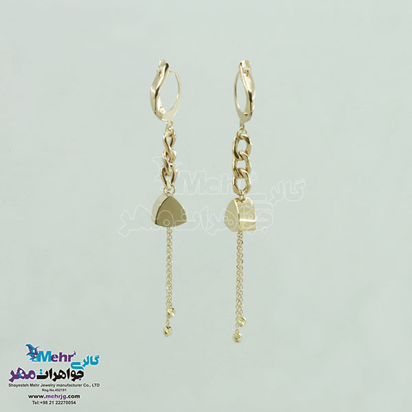 گوشواره طلا - طرح کارتیه