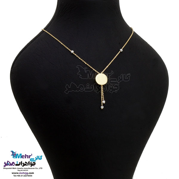 گردنبند طلا - طرح هندسی