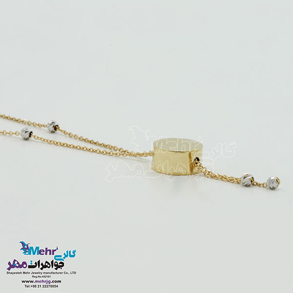 گردنبند طلا - طرح هندسی