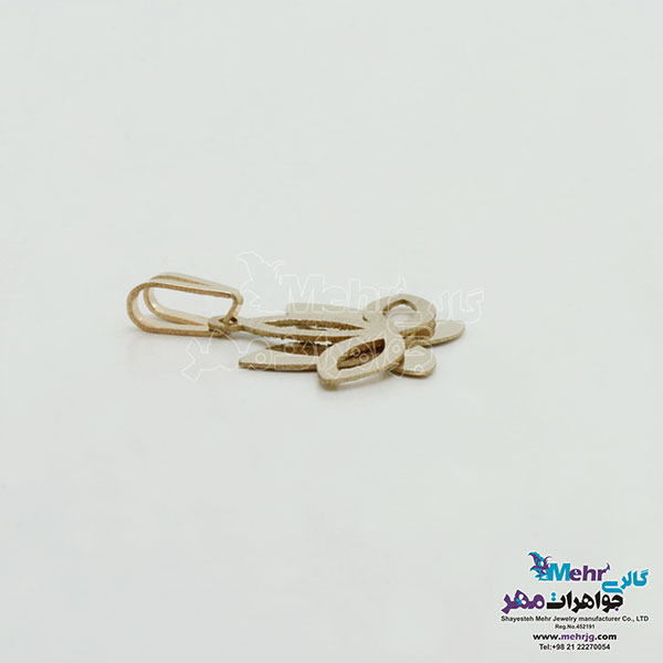 آویز طلا - طرح لوتوس