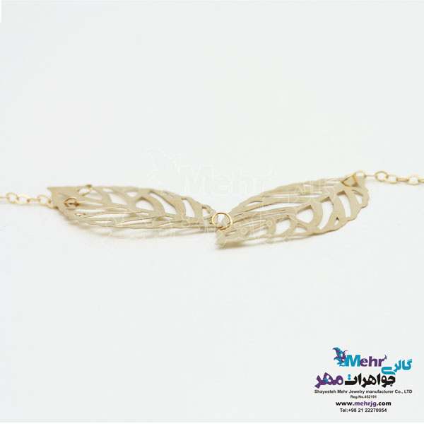 پابند طلا - طرح برگ