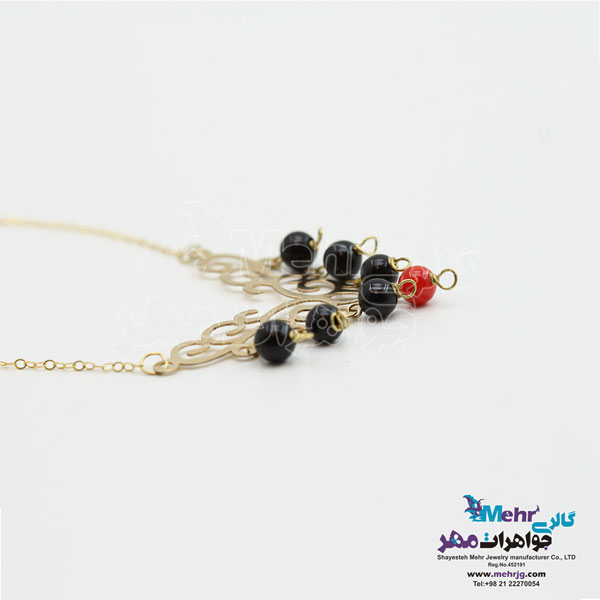 گردنبند طلا - طرح اسلیمی
