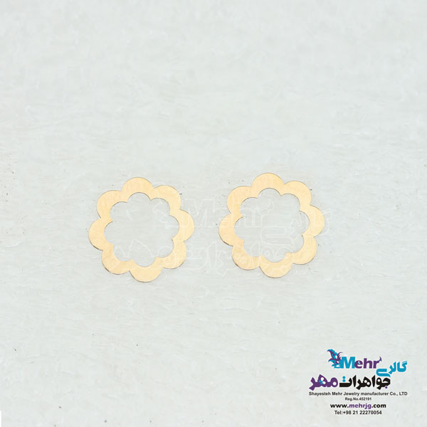 گوشواره طلا - طرح هندسی