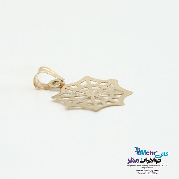 آویز طلا - طرح هندسی