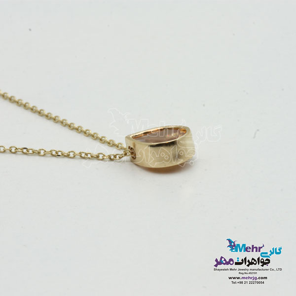 گردنبند طلا - طرح اشک