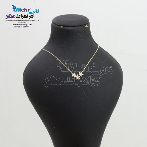 گردنبند طلا - طرح ستاره
