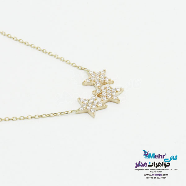 گردنبند طلا - طرح ستاره