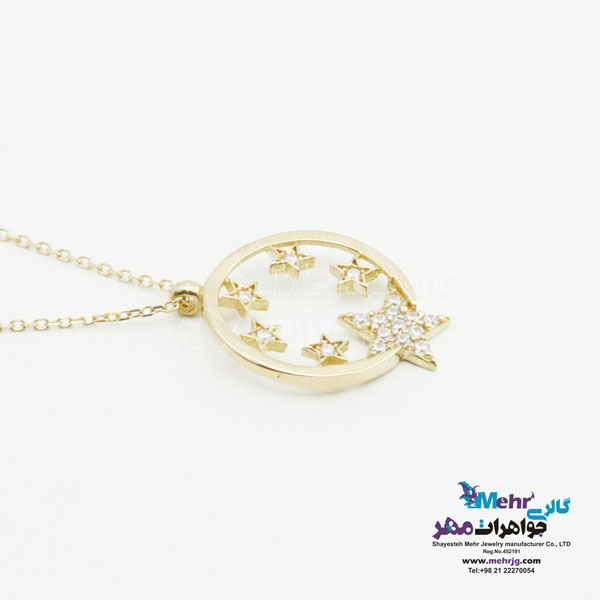 گردنبند طلا - طرح ستاره