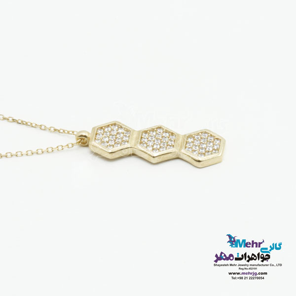 گردنبند طلا - طرح کندو
