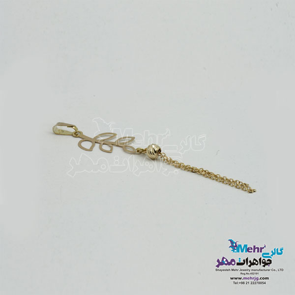 آویز طلا - طرح خوشه