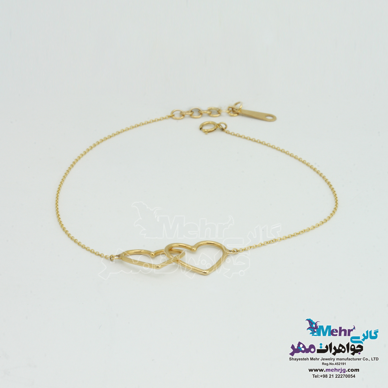 پابند طلا - طرح قلب تو در تو