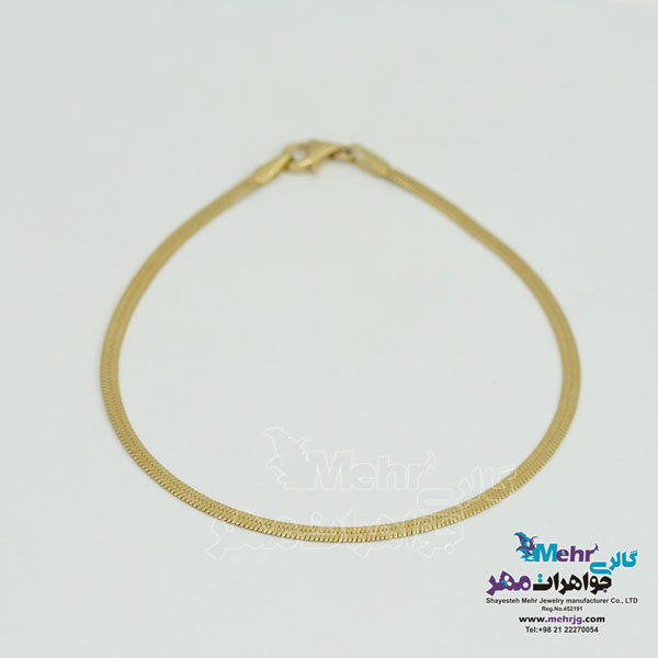 دستبند طلا - طرح نفرتیتی
