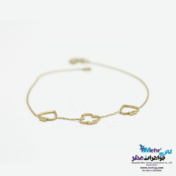 دستبند طلا - طرح فانتزی