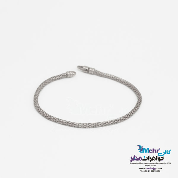 دستبند طلا - طرح بافت