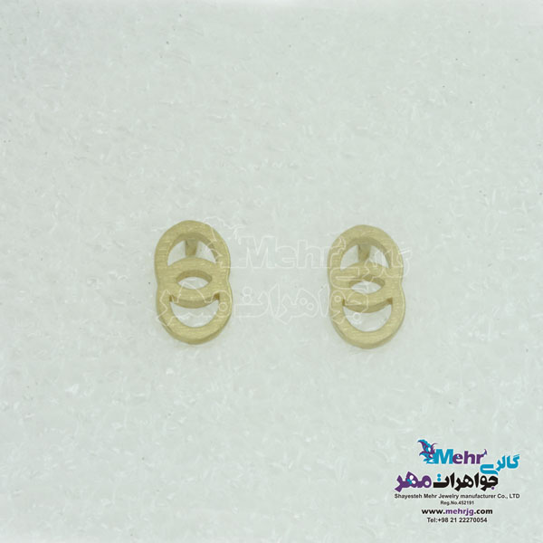 گوشواره طلا - طرح برمس