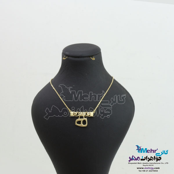 گردنبند طلا - طرح کلئوپاترا