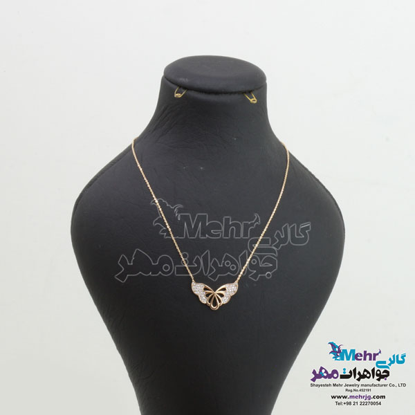 گردنبند طلا - طرح بال