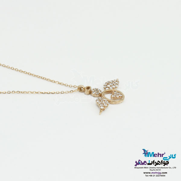 گردنبند طلا - طرح بال فرشته
