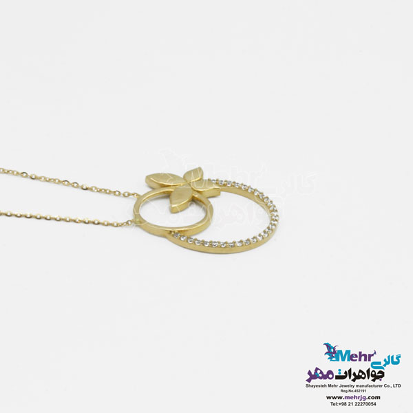 گردنبند طلا - طرح پروانه