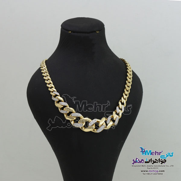 گردنبند طلا - طرح کارتیه