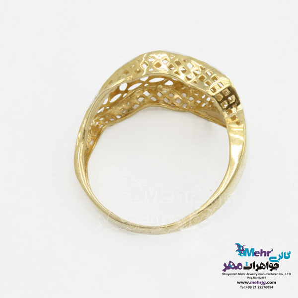 انگشتر طلا - طرح ستاره