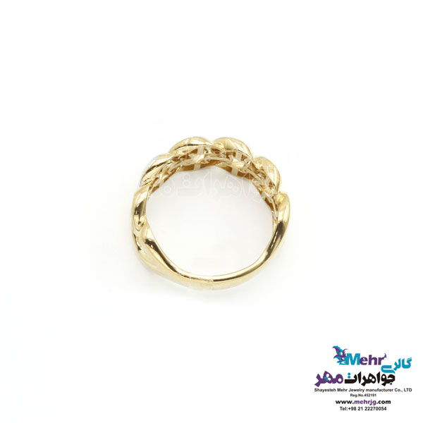 انگشتر طلا - طرح کارتیه