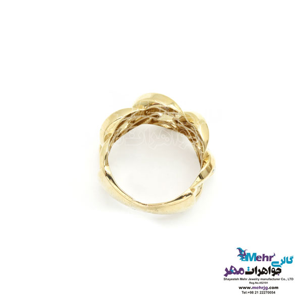انگشتر طلا - طرح کارتیه