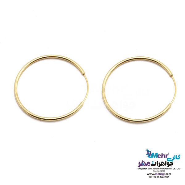 گوشواره طلا - طرح حلقه‌ای