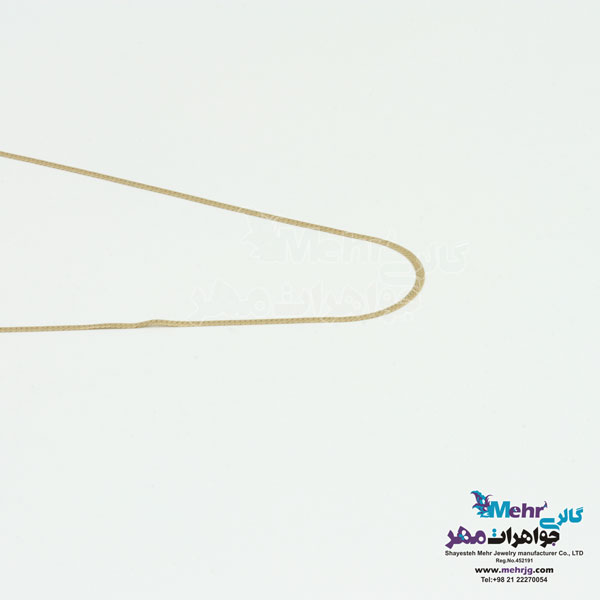 نیم ست طلا - گردنبند و دستبند - طرح نفرتیتی