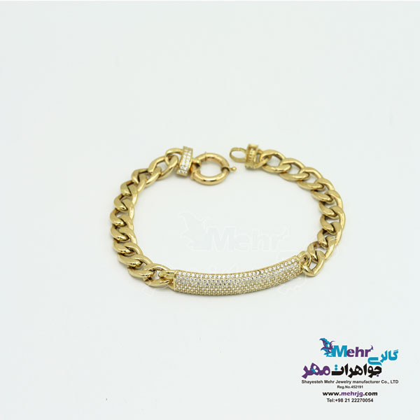 دستبند طلا - طرح کارتیه