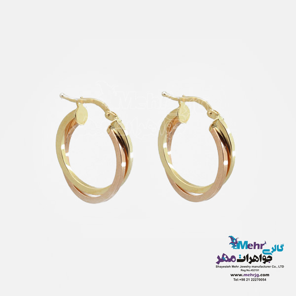 گوشواره طلا - طرح دایانا