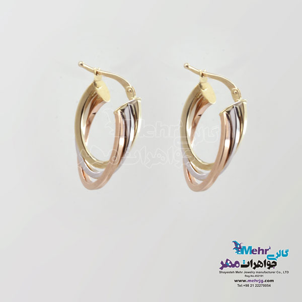 گوشواره طلا - طرح دایانا