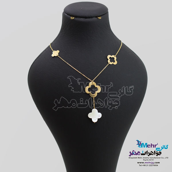 گردنبند طلا - طرح ون کلیف