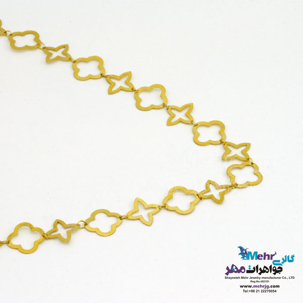 گردنبند طلا - طرح ون کلیف