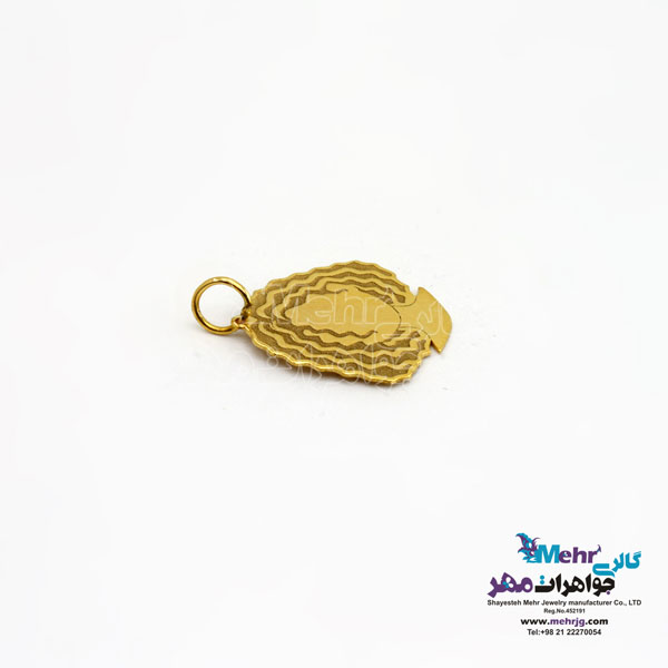 آویز طلا - طرح گیسو