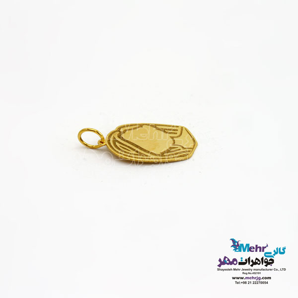 آویز طلا - طرح گیسو