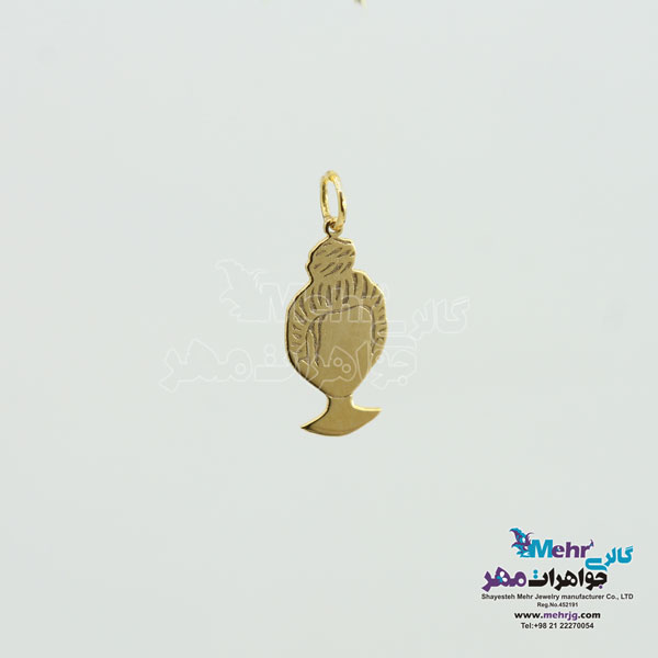 آویز طلا - طرح گیسو