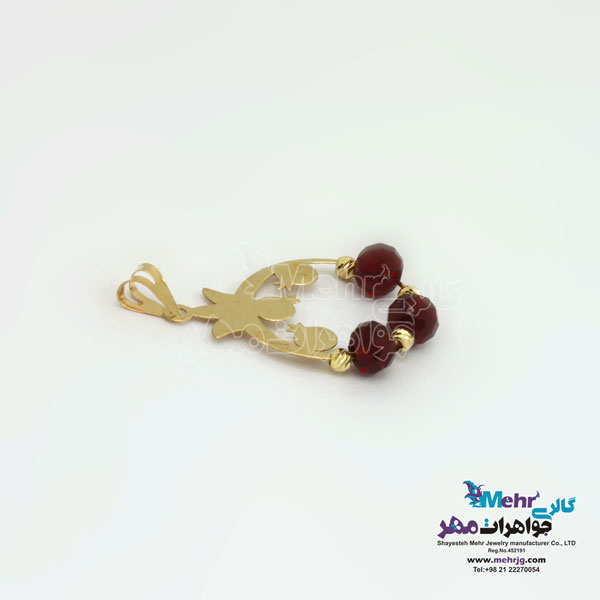 آویز طلا - طرح انار