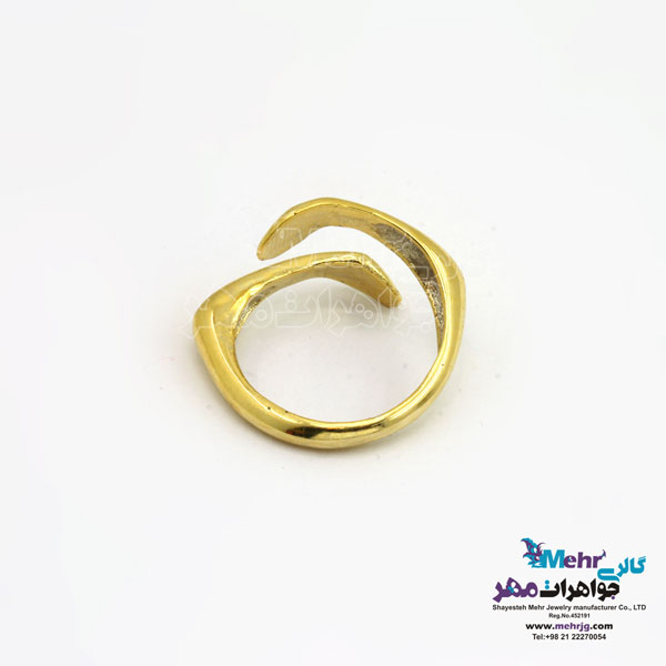 انگشتر طلا - طرح آغوش