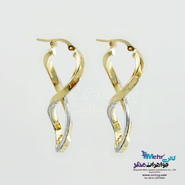 گوشواره طلا - طرح بی نهایت
