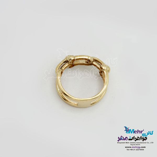 انگشتر طلا - طرح تیفانی