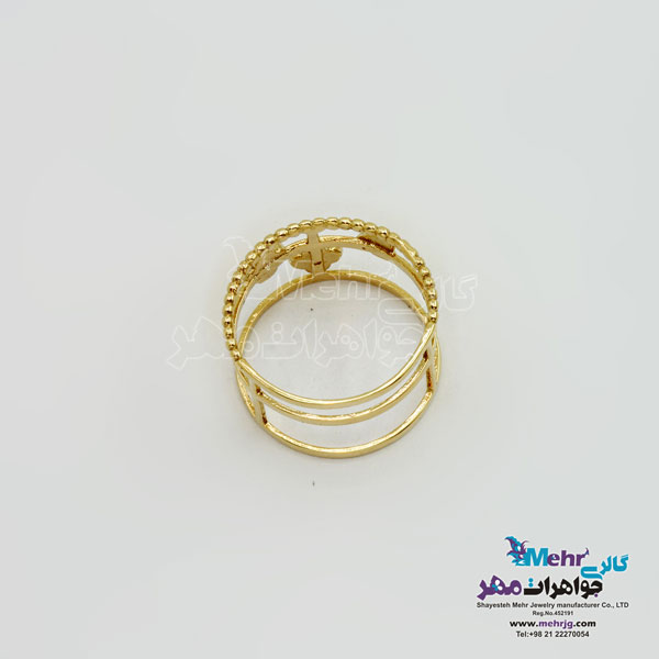 انگشتر طلا - طرح ونکلیف