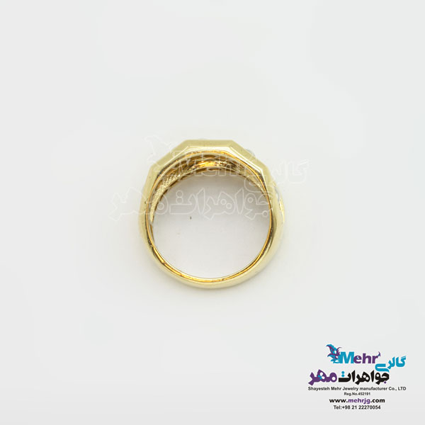 انگشتر طلا - طرح کارتیه