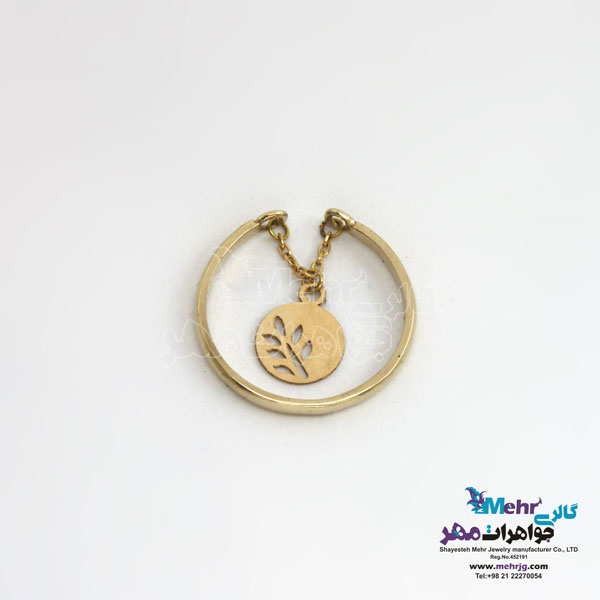 انگشتر طلا - طرح گندم