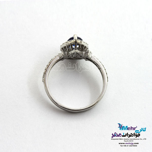 انگشتر طلا - طرح اشک